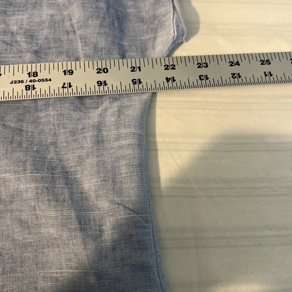 Free For Humanity Womens Linen Blend Lagenlook Top Size Large? Sequins Lagenlook - Picture 7 of 8